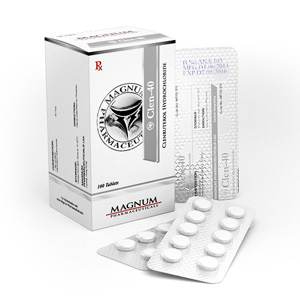 Magnum Clen-40 - comprar Clorhidrato de clenbuterol (Clen) en la tienda online | Precio