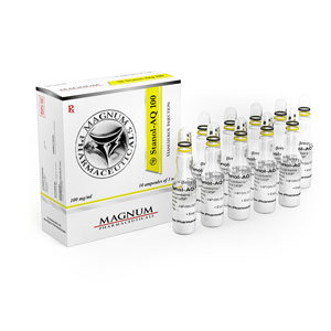 Magnum Stanol-AQ 100 - comprar Inyección de estanozolol (depósito de Winstrol) en la tienda online | Precio