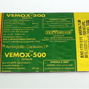 Vemox 500 - comprar Amoxicilina en la tienda online | Precio